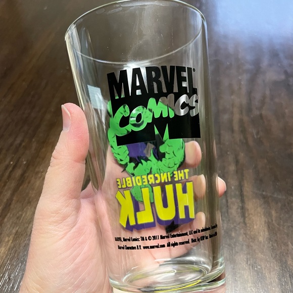 Marvel Dining Incredible Hulk Glass Poshmark
